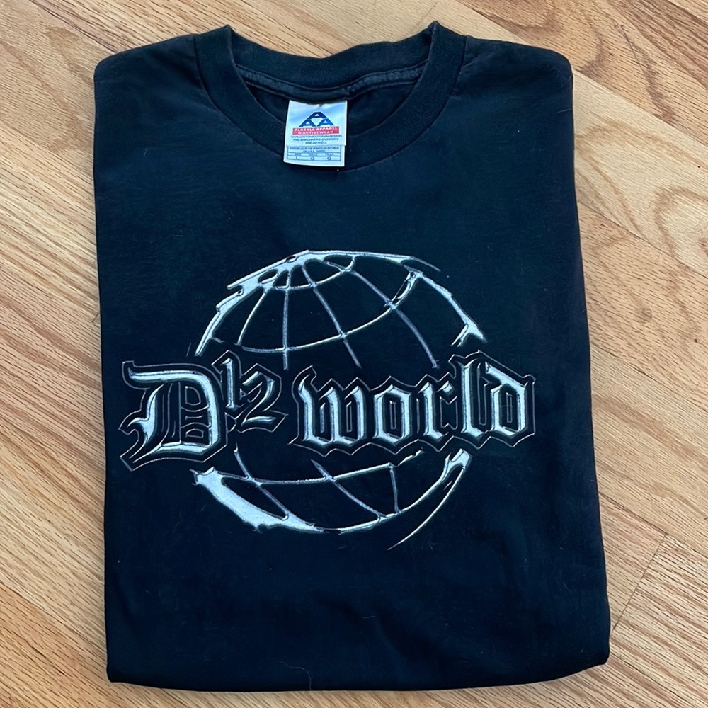D12 world tour T-Shirt. Shepherds Rush Empire London, April 8th 2004.  Eminem.